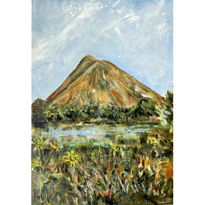“Coal Heart” – Original Donbas Mining Landscape by Marina Stognieva